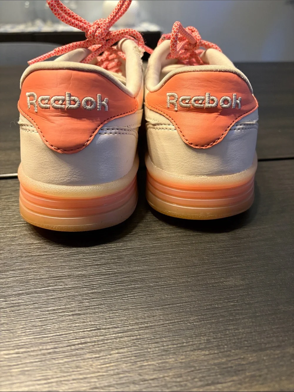 Reebok Club C Legacy “Chalk/Aura Orange” (Style Code H68008)